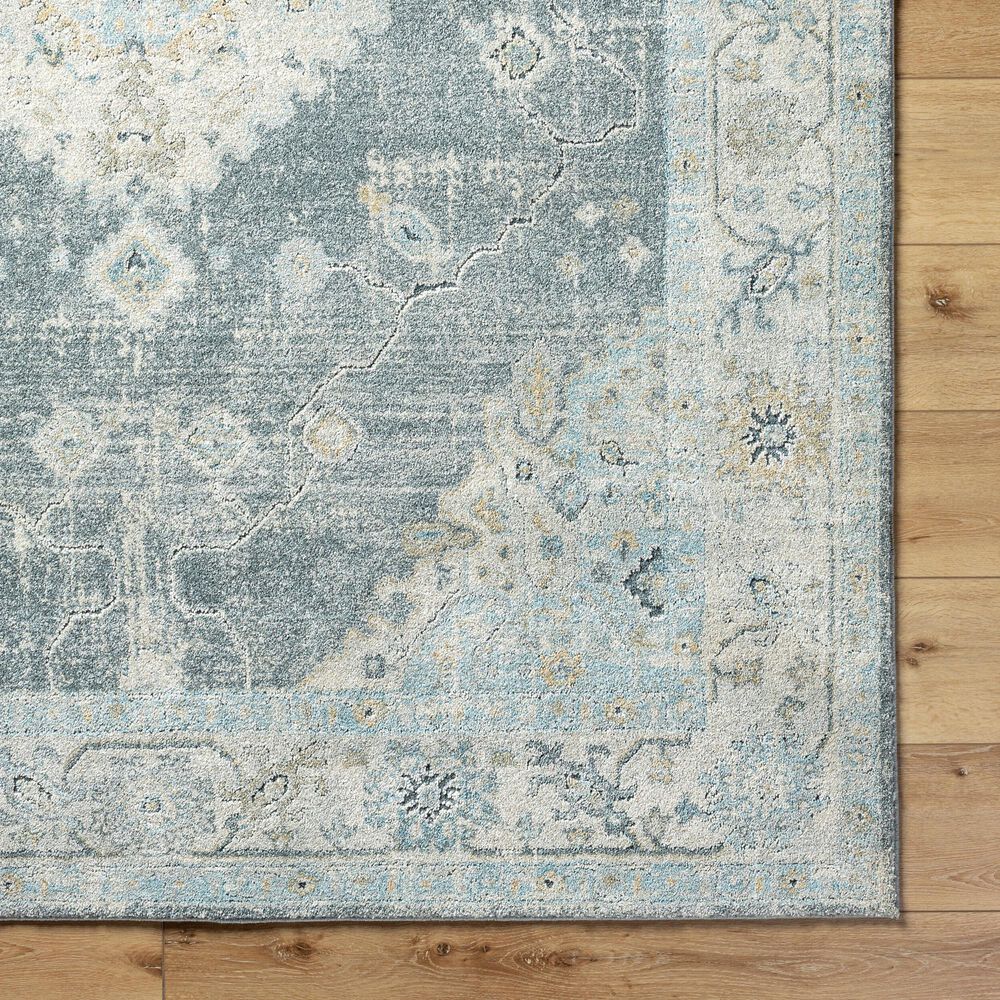 Surya Avellino 12&#39; x 15&#39; Light Beige, Gray, Pale Blue, Deep Teal, Tan, Light Olive and Denim Area Rug, , large