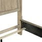 Belle Furnishings Rustic Traditions King Sleigh Bed in Saddle Tan, , large