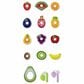 Hape Toys Caterpillar Fruit Feast Set in Multicolor, , large