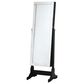 Pacific Landing Storage Jewelry Cheval Mirror in Black, , large
