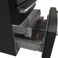 Cafe 28.7 Cu. Ft. Smart 4-Door Refrigerator with Dual Dispense AutoFill Pitcher with Pro Handle in Matte Black, , large
