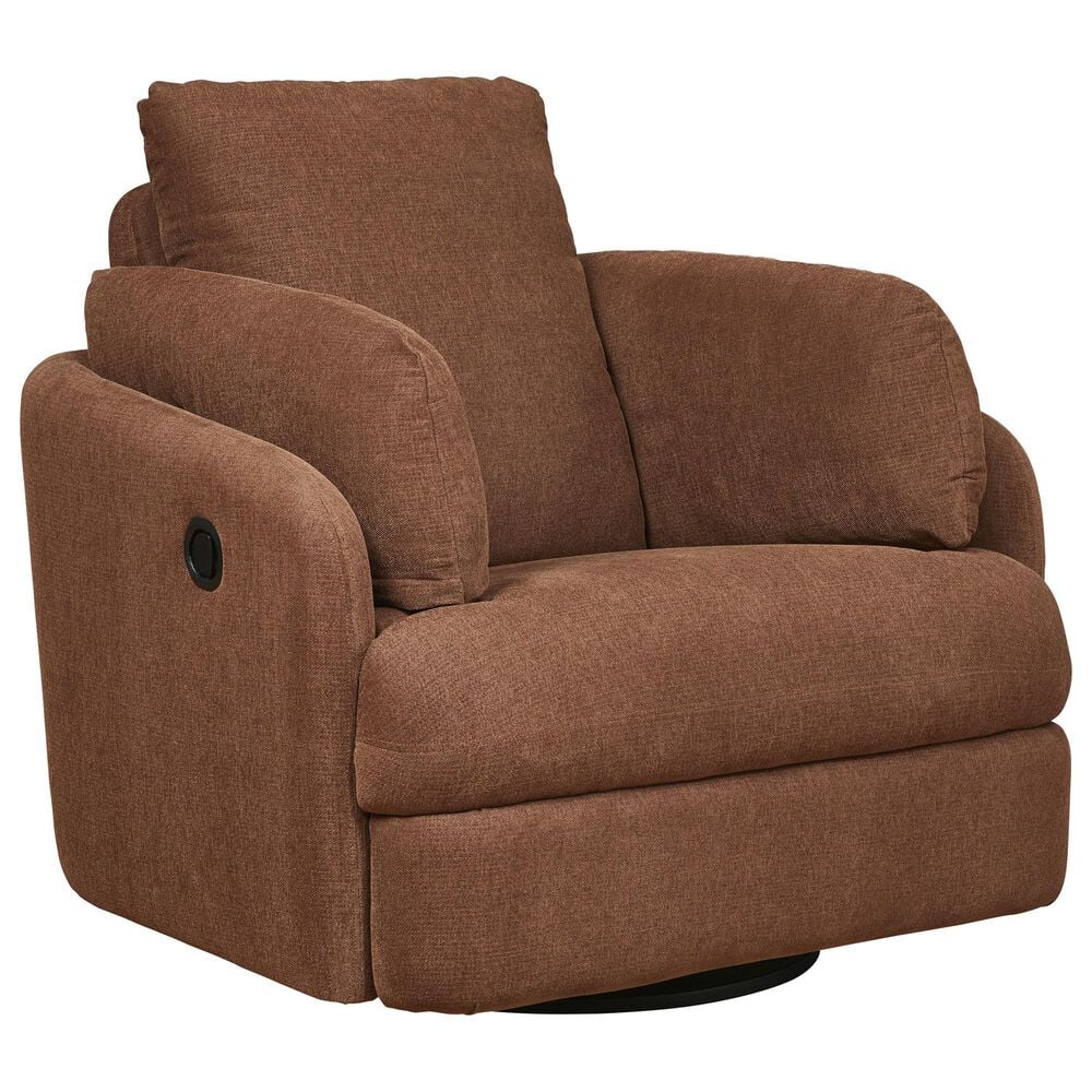 Ashley Modmax Swivel Glider Recliner in Spice, , large