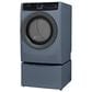 Electrolux 400 Series 4.5 Cu. Ft. Front Load Washer and 8 Cu. Ft. Gas Dryer Laundry Pair with Two Pedestal Storage Drawers in Denim Blue, , large