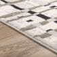 Dalyn Rug Company Karma KM4 5"1" x 7"5" Grey Area Rug, , large