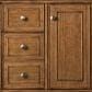 James Martin Vanities Bristol 30" Single Bathroom Vanity in Saddle Brown with 3 cm Victorian Silver Quartz Top and Rectangular Sink, , large