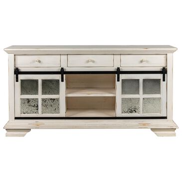 Santa Fe Rustic Console in Antique White, , large
