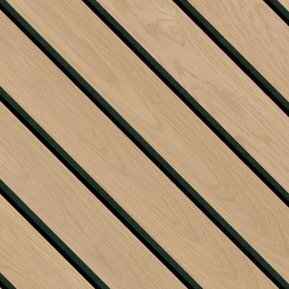 MS International Sonowood Natural Macro 10.6" x 94" Acoustic Wood Slat Panels, , large