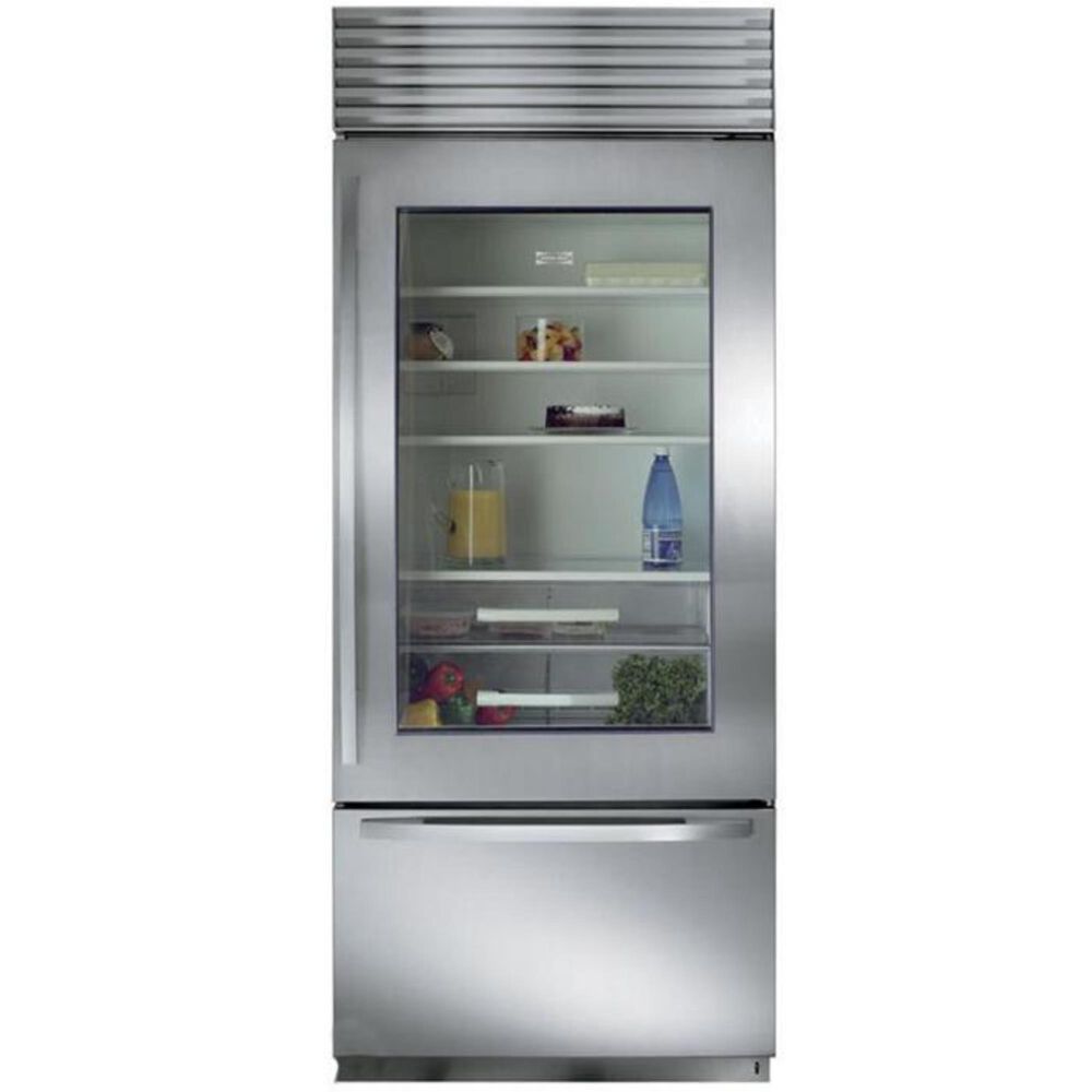 Sub Zero 30" Built-in Bottom-Freezer Refrigerator (Tubular Handle), , large
