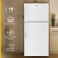 Whirlpool 19.2 Cu. Ft. Wide Top Freezer Refrigerator with Total Coverage Cooling in White, , large