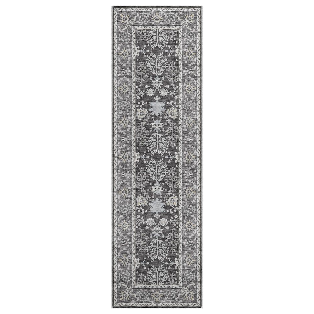 Dalyn Rug Company Hatay 2"3" x 7"6" Charcoal Runner, , large