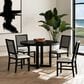 Mayberry Hill Bahama Breeze 48" Round Dining Table in Black, , large