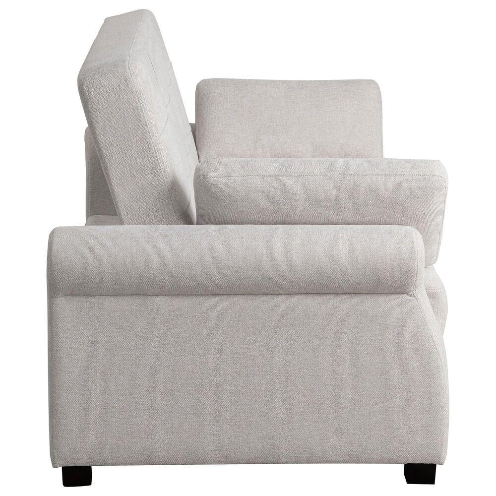 Lifestyle Solutions Hampton Queen Convertible Sofa in Oatmeal, , large