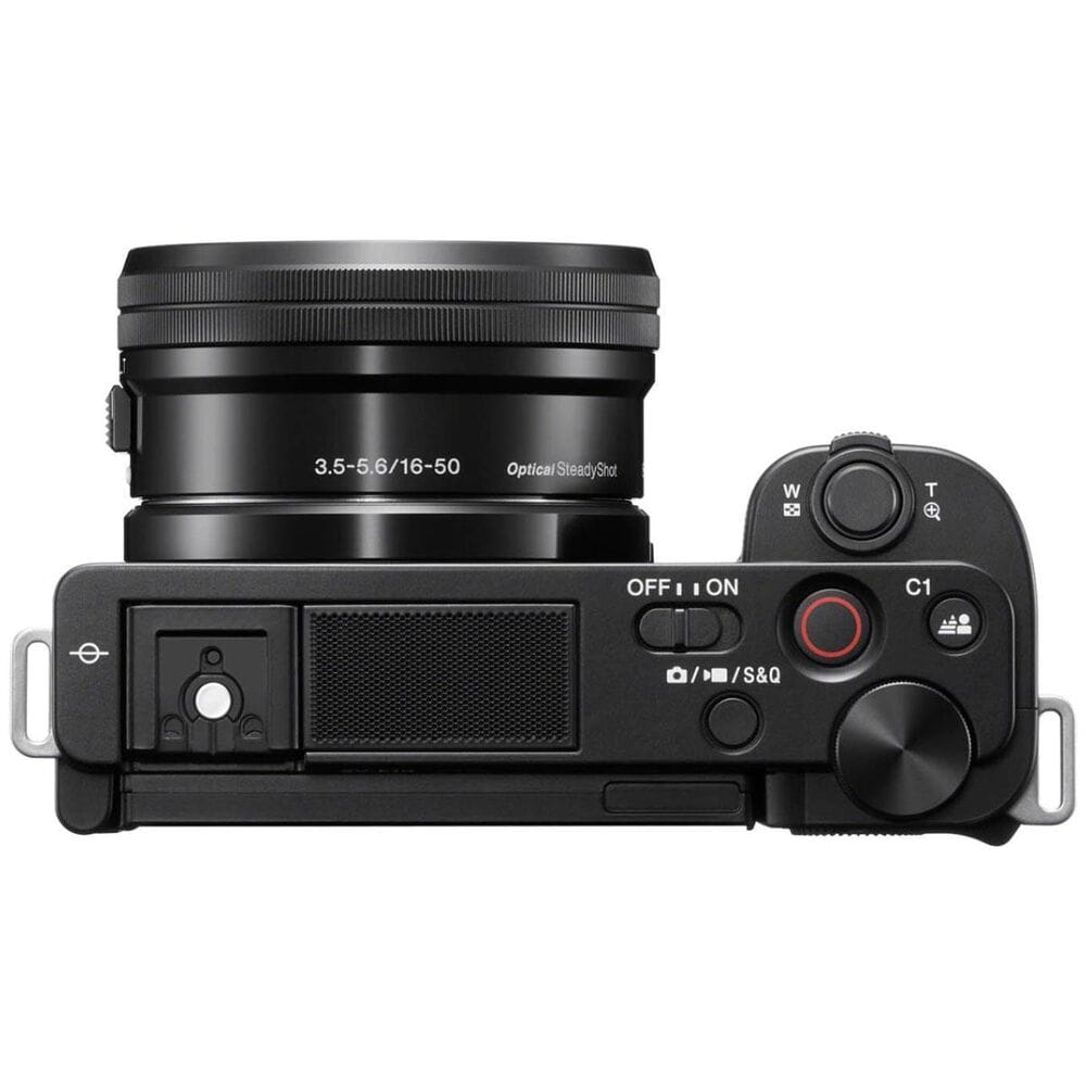 Sony Alpha ZV-E10 Camera with 16-50mm Lens in Black, , large