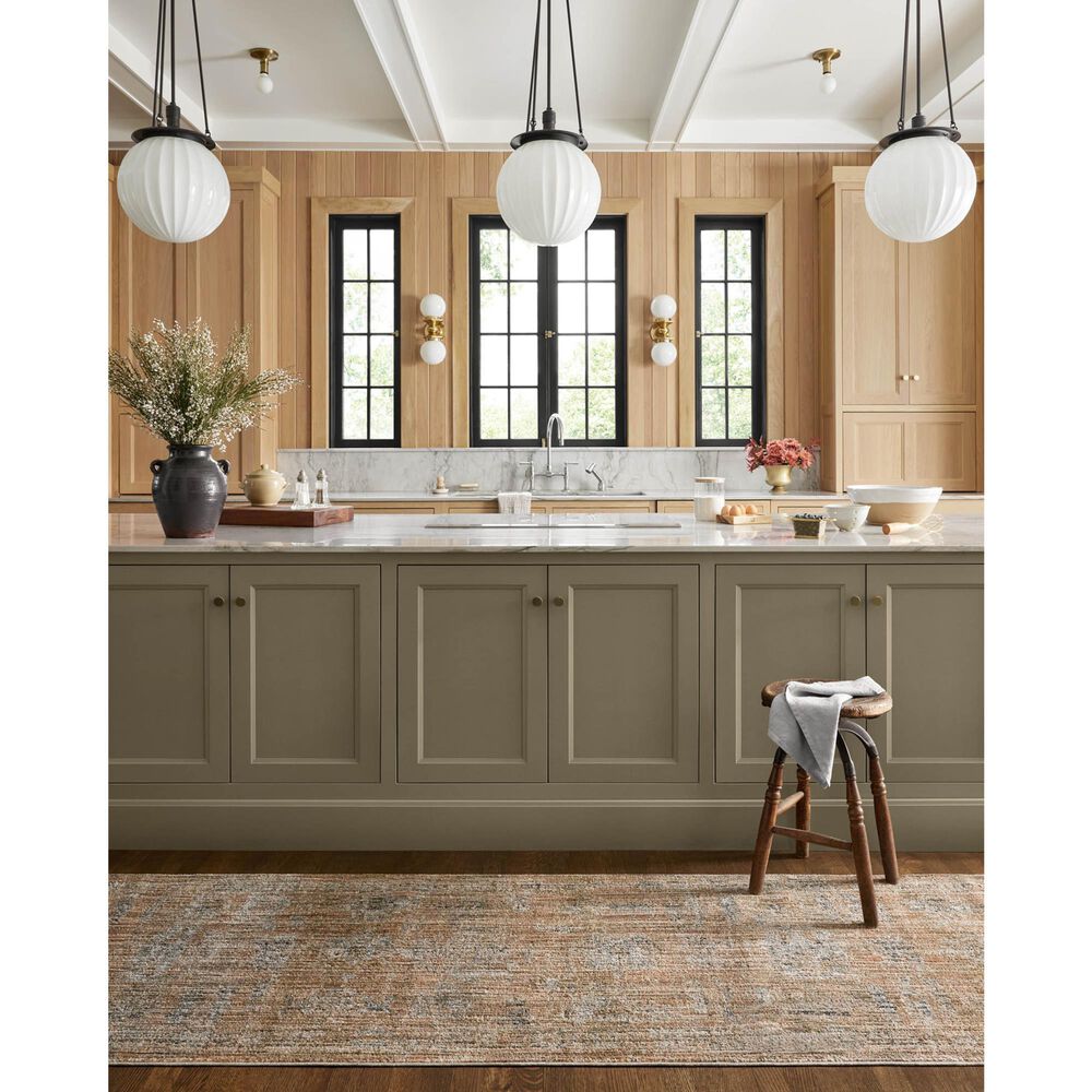 Loloi Katherine 2&#39;7&quot; x 10&#39; Copper and Steel Runner, , large