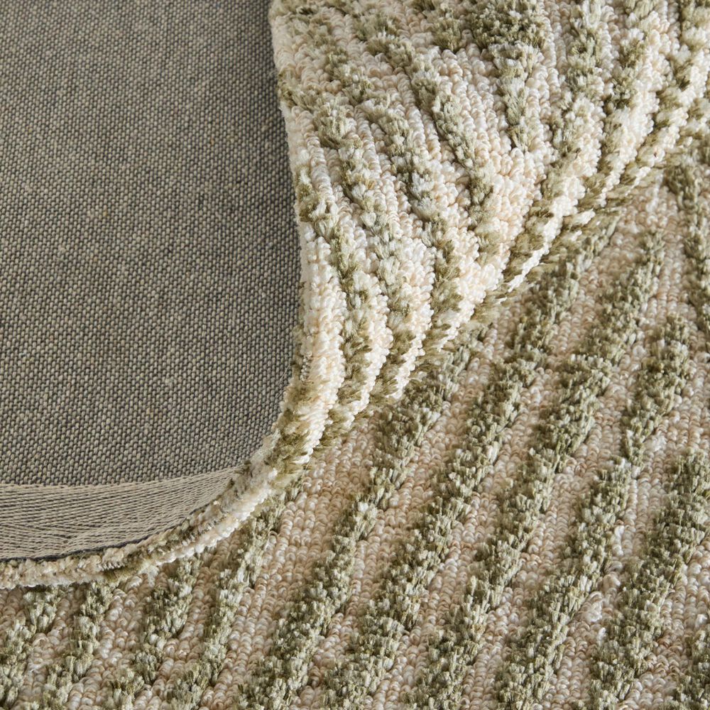 Feizy Colton Green 3&#39;6&quot; x 5&#39;6&quot; Area Rug, , large