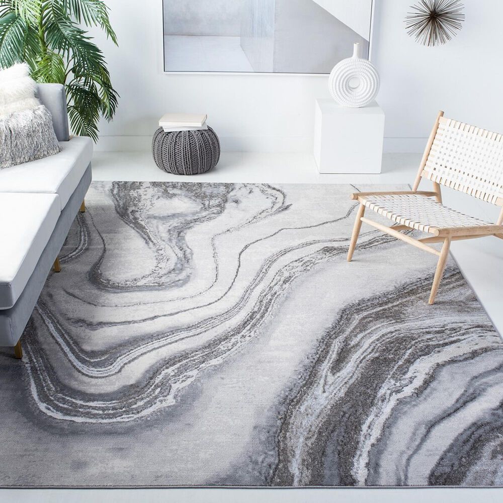 Safavieh Orchard 9&#39; x 12&#39; Grey and Ivory Area Rug, , large