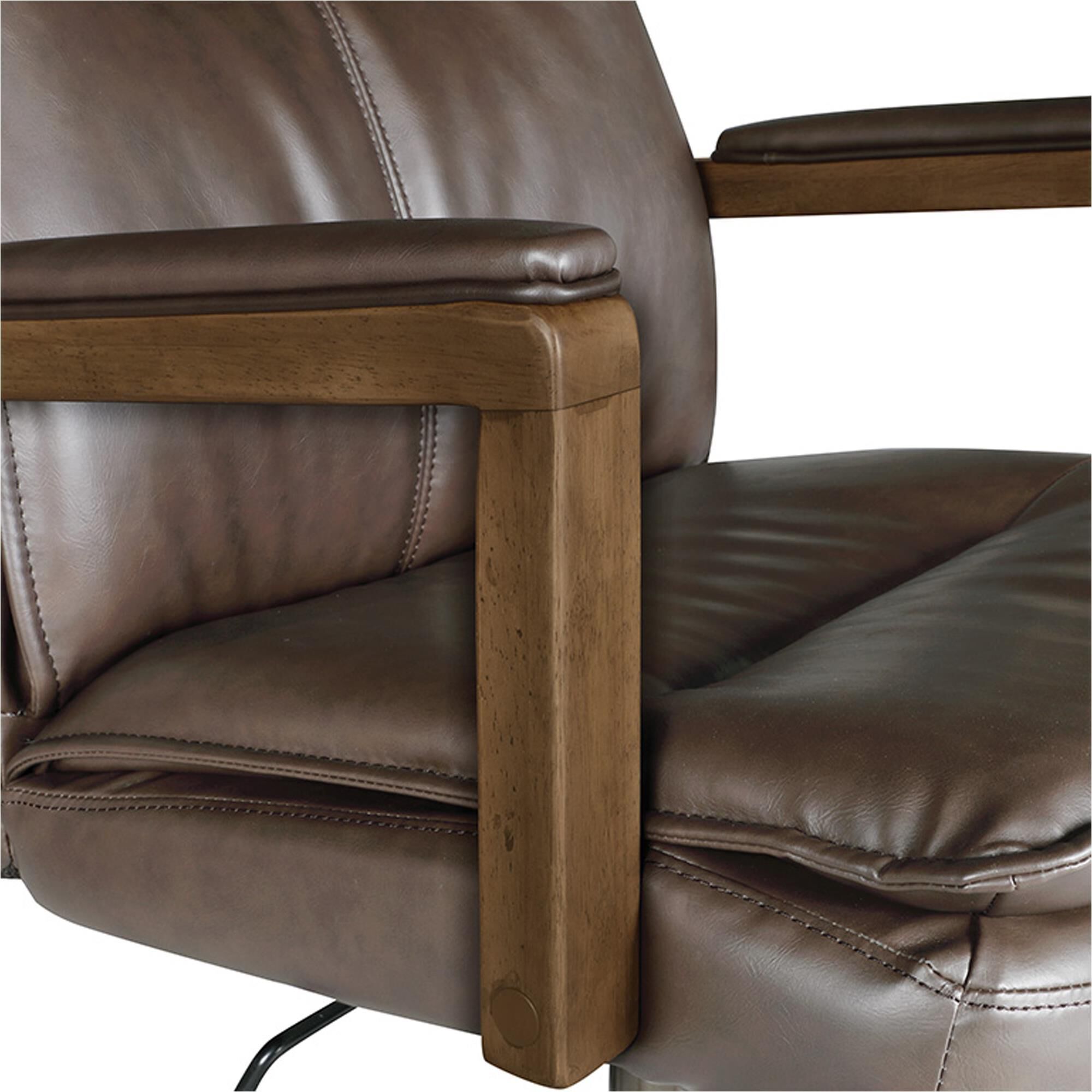 OSP Home Woodlands Office Chair in Chocolate