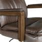 OSP Home Woodlands Office Chair in Chocolate, , large
