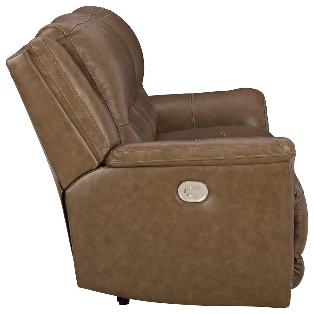 Ashley Trasimeno 2-Piece Power Reclining Sofa and Recliner in Caramel, , large