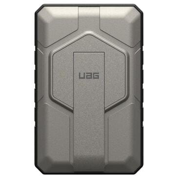UAG Rugged 10K Wireless Power Bank with Stand in Black and Titanium, , large