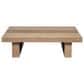 Armen Living Vivid Patio Coffee Table in Brown, , large