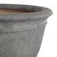 Alfresco Home Defina Small Patio Urn in Stormcloud, , large