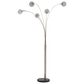 Ashley Winter Arc Lamp in Silver, , large