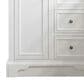 James Martin Vanities De Soto 30" Single Bathroom Vanity in Bright White with 3 cm Ethereal Noctis Quartz Top and Rectangular Sink, , large