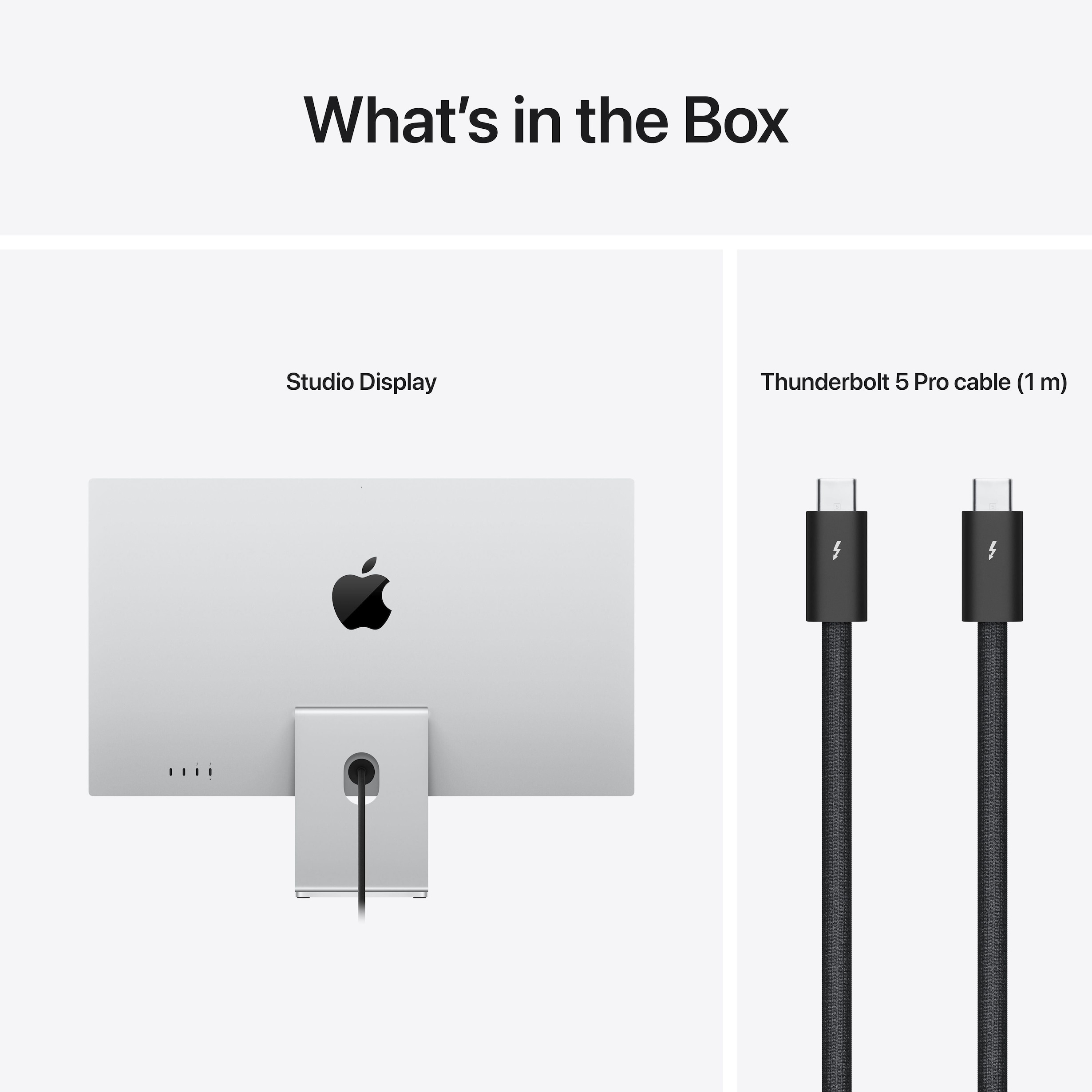 Apple Studio Display - Nano-texture glass - VESA mount adapter