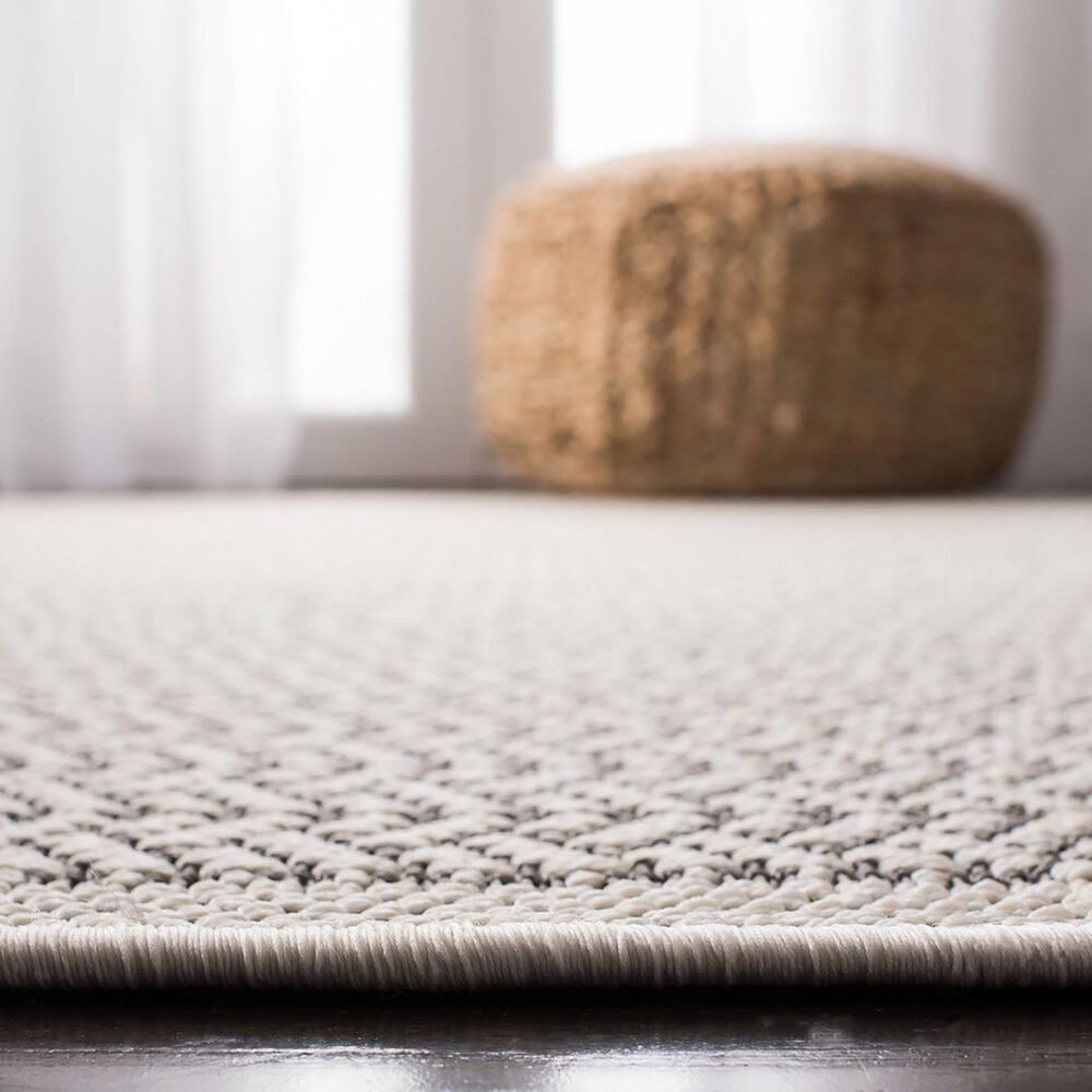 Safavieh Martha Stewart Cyprus 4&#39;5&quot; x 6&#39;5&quot; Charcoal and Beige Area Rug, , large