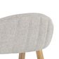 37B Burgos Dining Chair with Grey Cushion in Brushed Gold, , large