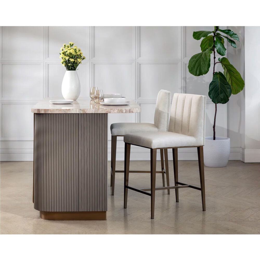 Club Collection By Sunpan Wilbur Counter Stool, , large