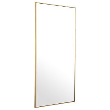 Blue Sun Designs Redondo 71" x 35" Mirror in Brushed Brass, , large