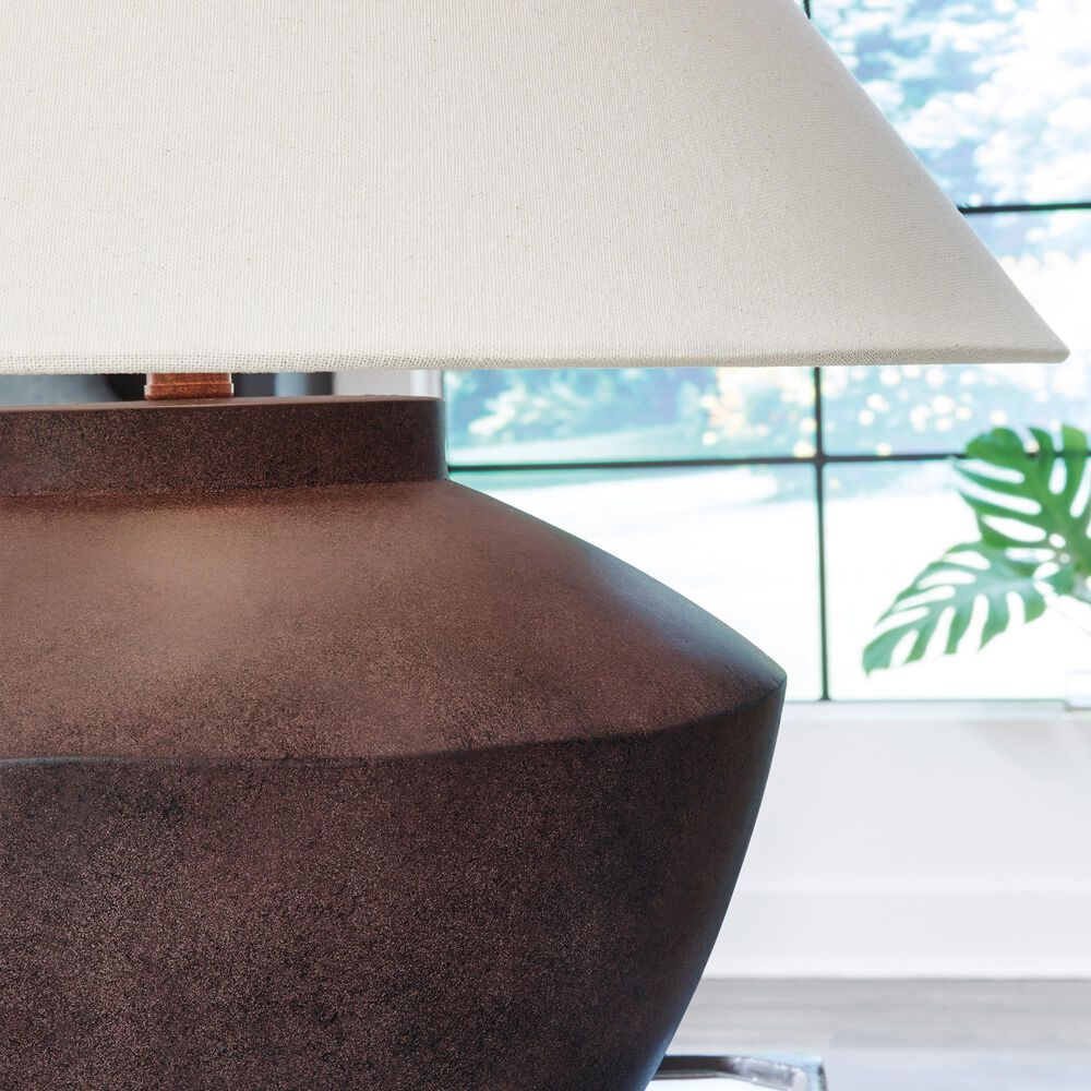Ashley Honsworth Table Lamp in Antique Brown, , large