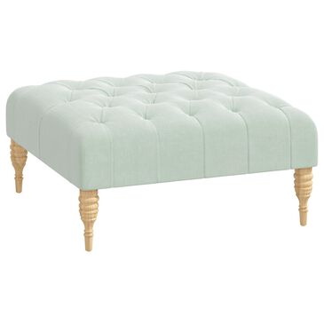 Rachel Ashwell Trixie Cocktail Ottoman in Lulu Cloud, , large