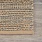 L&R Resources Natural Fiber 7"9" x 9"9" Gray Area Rug, , large