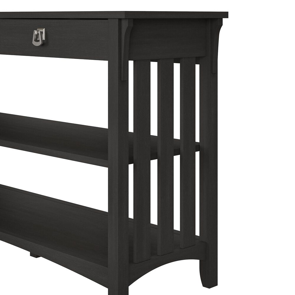 Bush Salinas Console Table in Vintage Black Nebraska Furniture Mart