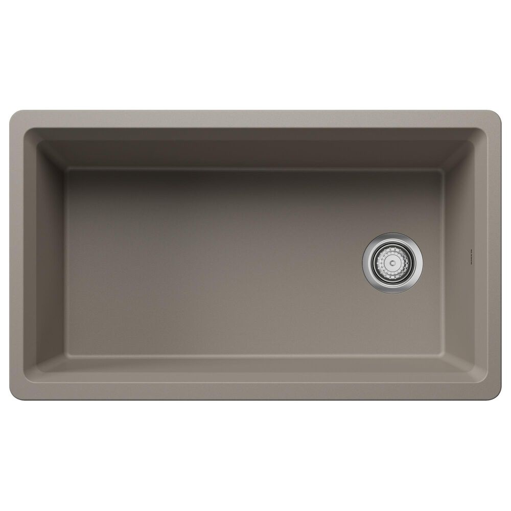 Blanco Inteos 33&quot; Undermount Single Bowl Kitchen Sink in Truffle, , large