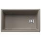 Blanco Inteos 33" Undermount Single Bowl Kitchen Sink in Truffle, , large