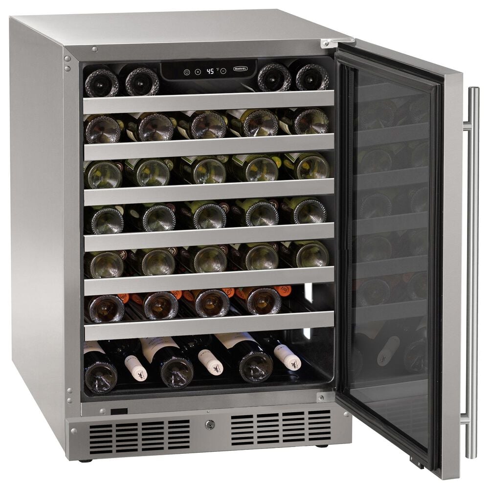 Marvel 5 Cu. Ft. Wine Refrigerator in Stainless Steel, , large