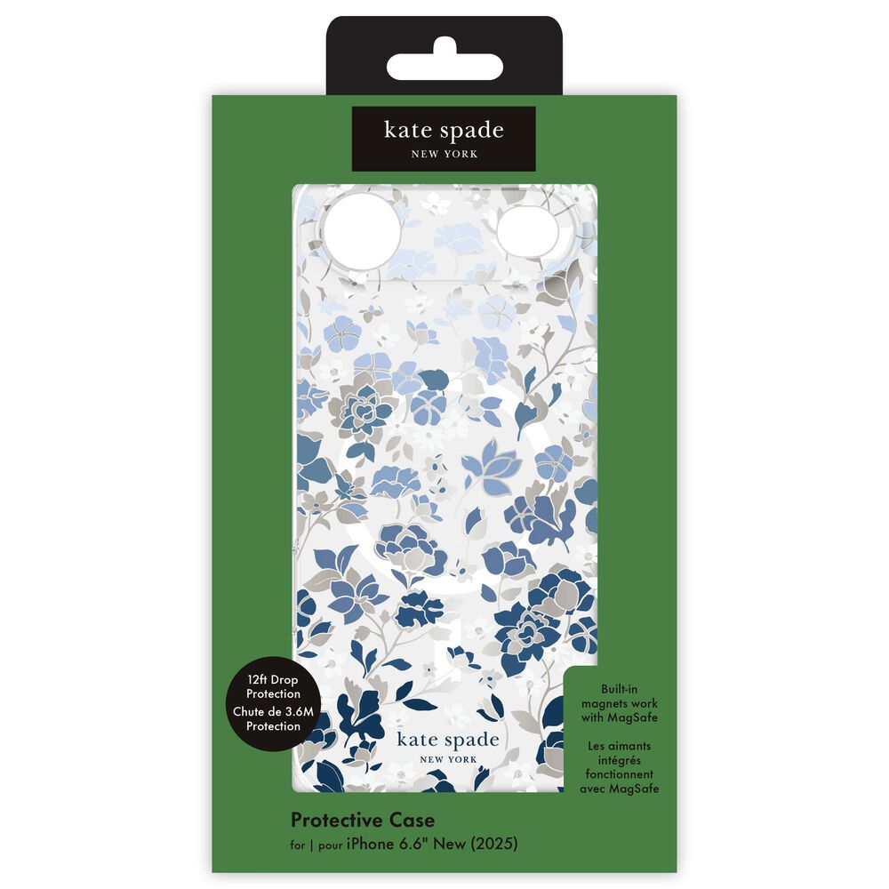 Kate Spade Protective MagSafe Case for Apple iPhone Air in Flowerbed Blue, , large