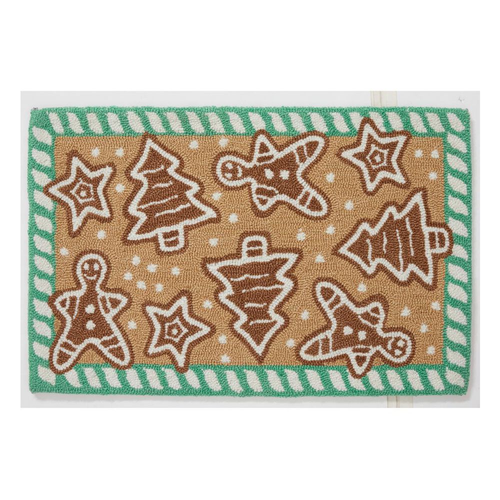 Loloi Ginger Cook AFT33489 1"7" x 2"7 Tan Door Mat , , large
