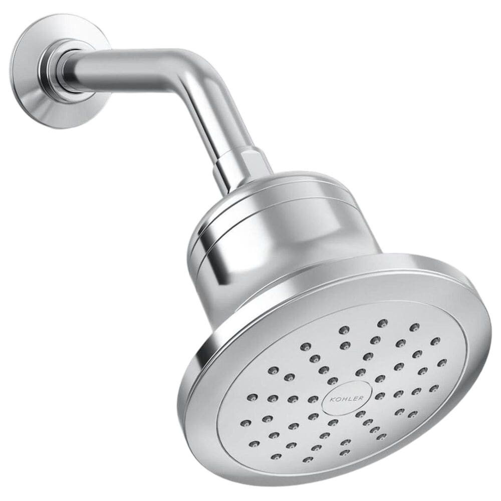 Kohler Cinq Round Single-Function Filtered Showerhead in Polished Chrome, , large