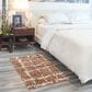 Nourison Luna 2" x 3" Mocha and Ivory Area Rug, , large