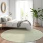 Dalyn Rug Company Laidley 6" Round Mist Indoor/Outdoor Area Rug, , large