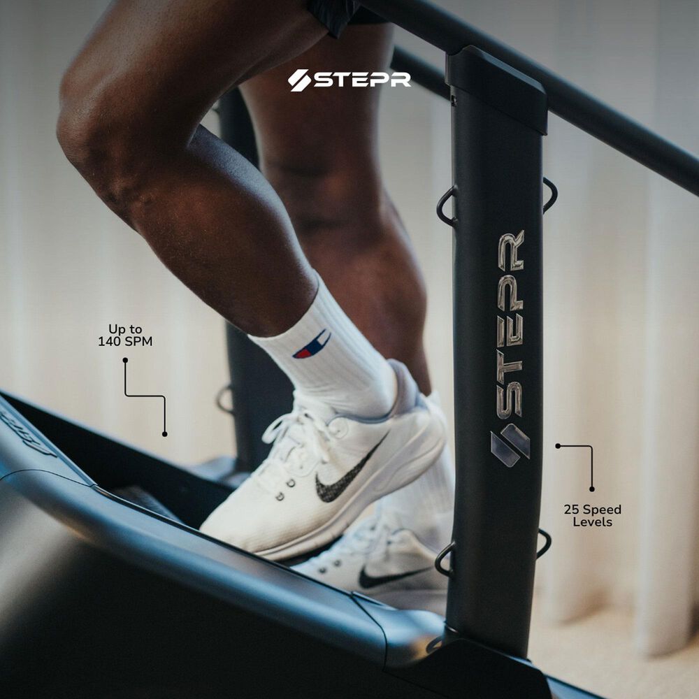 STEPR Classic Stair Climber with LED Console in Black, , large