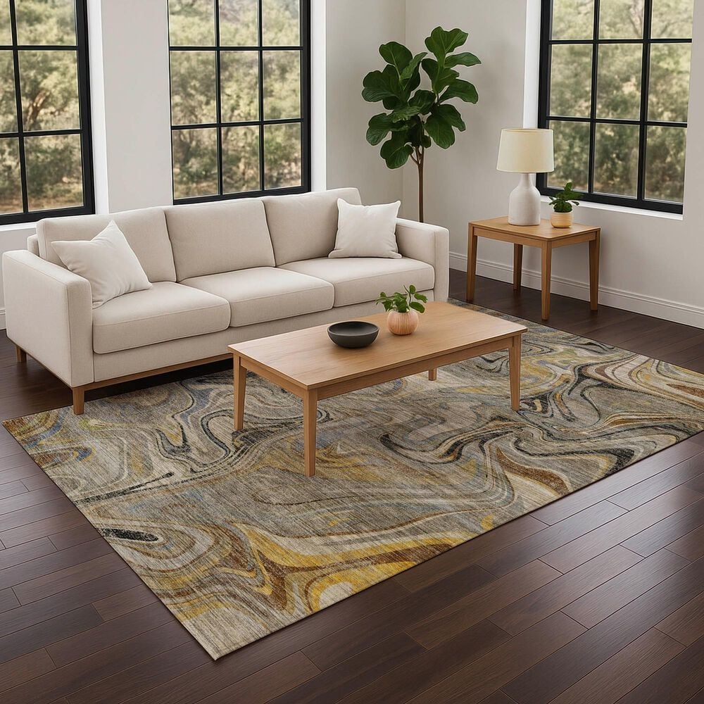 Dalyn Rug Company Nexus NX6 Gray 3' x 5' Area Rug, , large