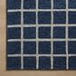 Chris Loves Julia x Loloi Polly 2" x 5" Navy and Silver Runner, , large