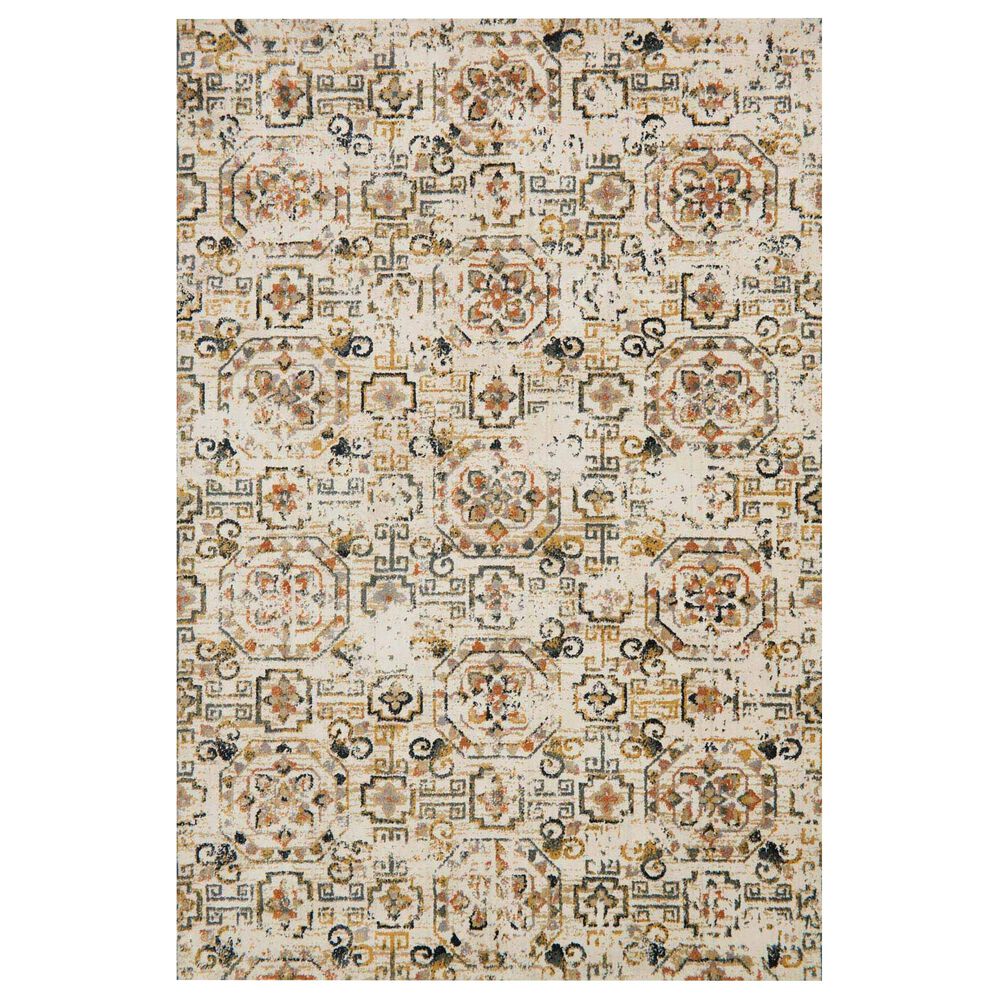 Loloi Torrance TC-12 9"3" x 13" Ivory and Taupe Area Rug, , large