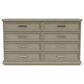 Shannon Hills Cascade 4-Piece King Bedroom Set in Dovetail, , large
